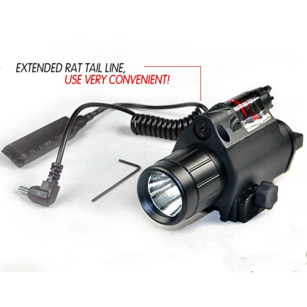 2 in 1 Tactical Laser Sight and Flashlight