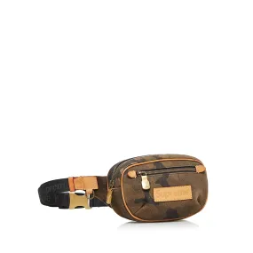 Brown Louis Vuitton x Supreme Camouflage Belt Bag PM