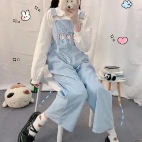 Cute Bunny Overalls