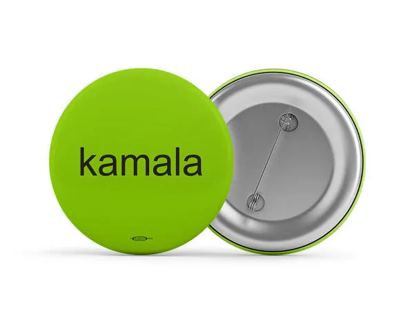 Kamala Brat Green Button
