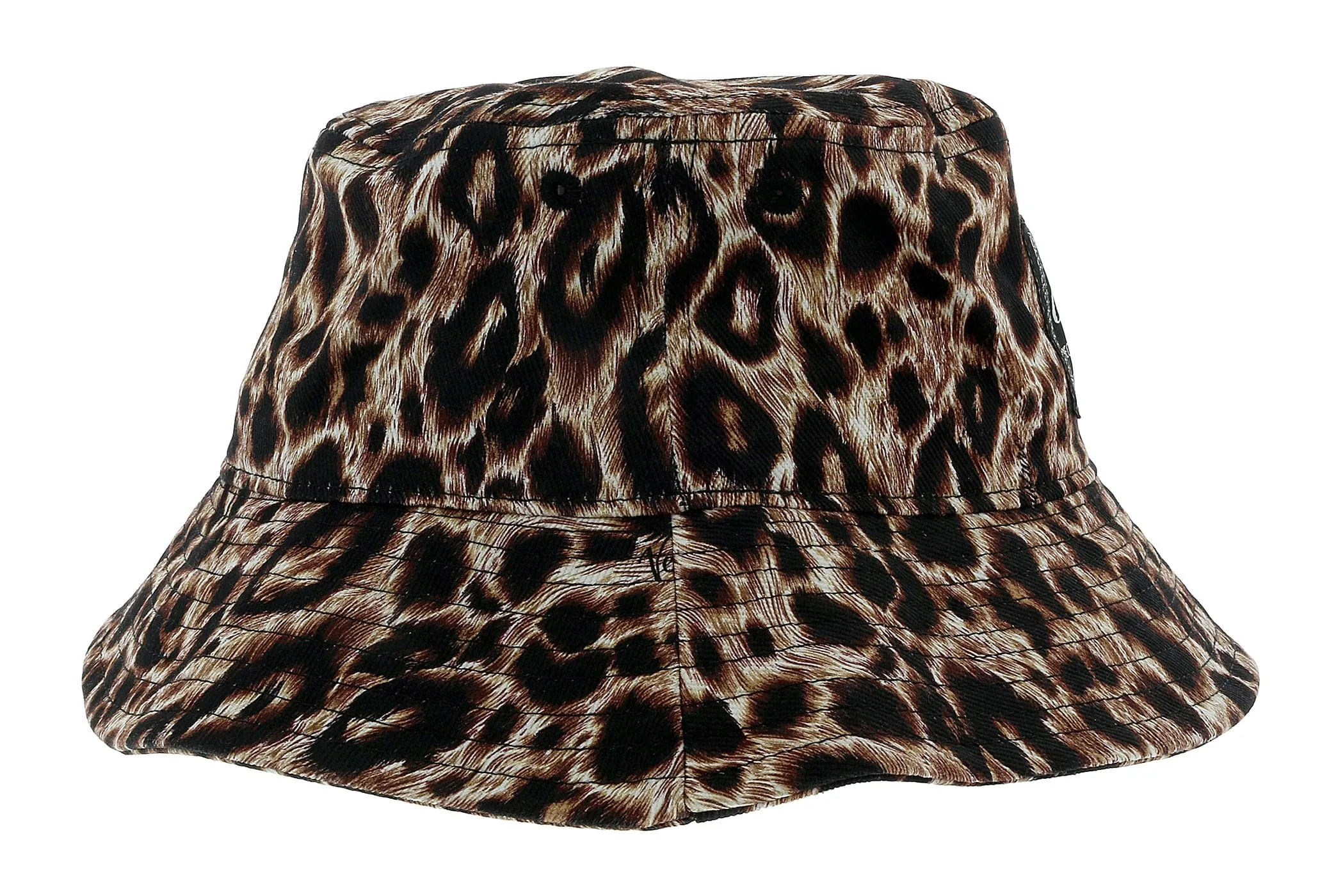 Versace Jeans Couture Leopard  Signature Fisherman Hat-One Size