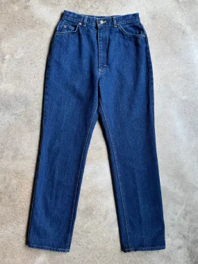 Vintage Lee Riders Dark Wash Straight Leg Jeans (W28”)